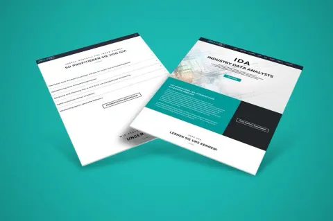 IDA Team – Unternehmenswebsite mit Teamvorstellung und Leistungsportfolio
