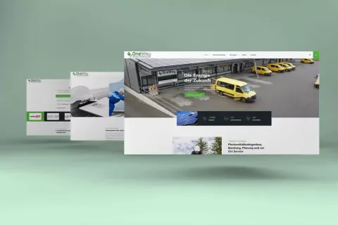 Oneway – Website mit klarer Struktur und Conversion-Fokus