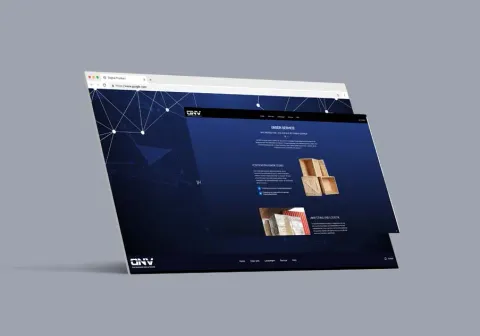 ONV Verpackungsdienstleistung – B2B-Website mit Serviceportfolio