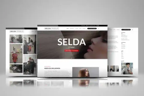 Selda Friseur – Webdesign für Friseursalon mit Preisliste und Google-Bewertungen
