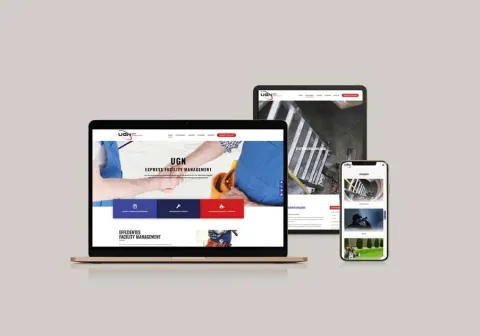 UGN Service – Landingpage für Bau- und Dienstleistungsunternehmen
