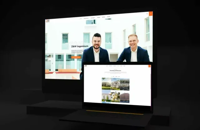 ZW Ingenieure – Corporate Website für Ingenieurbüro mit Referenzportfolio